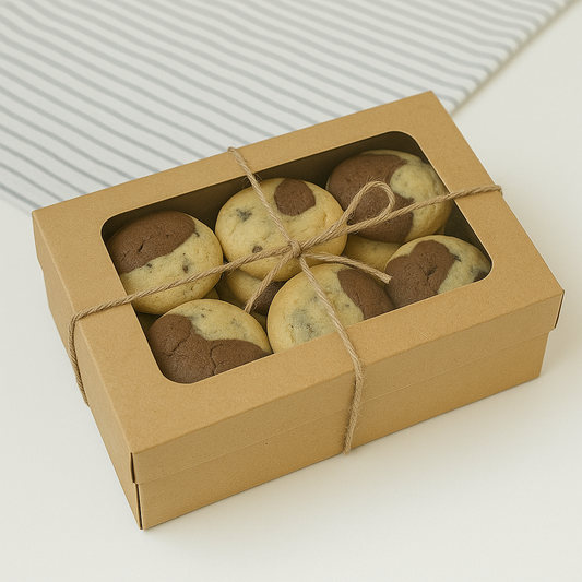 Double-Chocolate Brownie Chip Cookies – Box of Bliss (1LB)